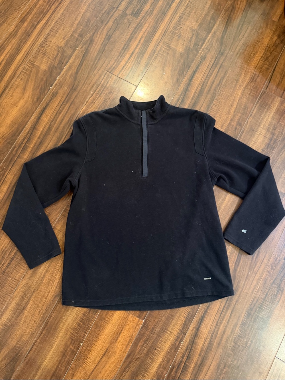 Calvin Klein Black Half-Zip Men's Pullover